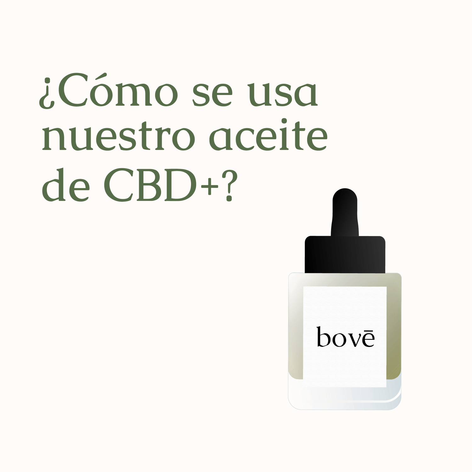 ¿Como se usa el CBD?