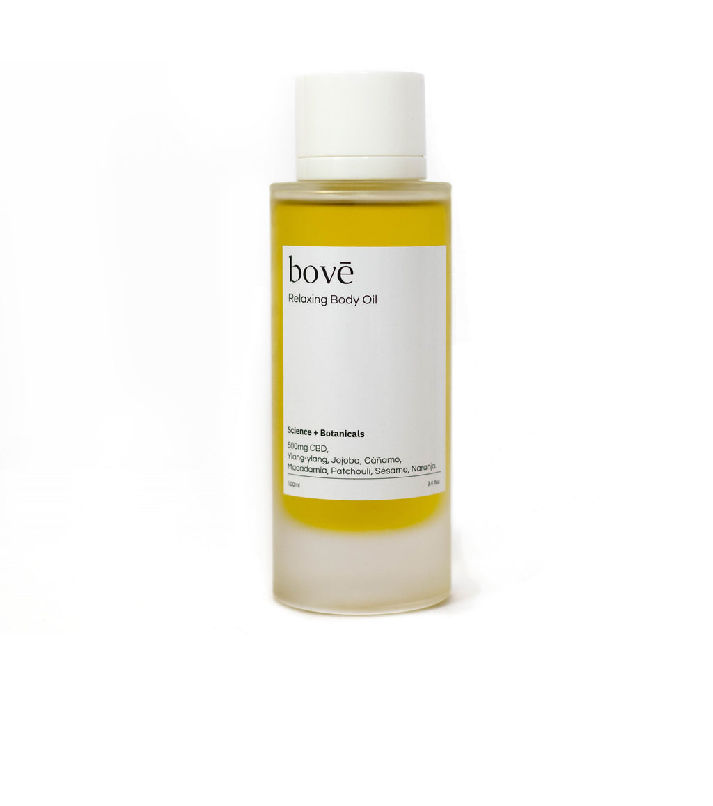 Relaxing body oil