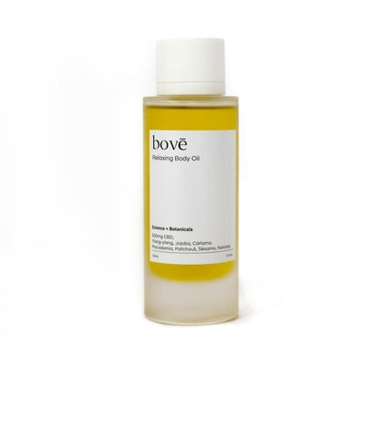 Relaxing body oil